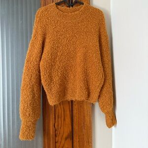 Frank & Oak Women's Sweater in Rich Orange